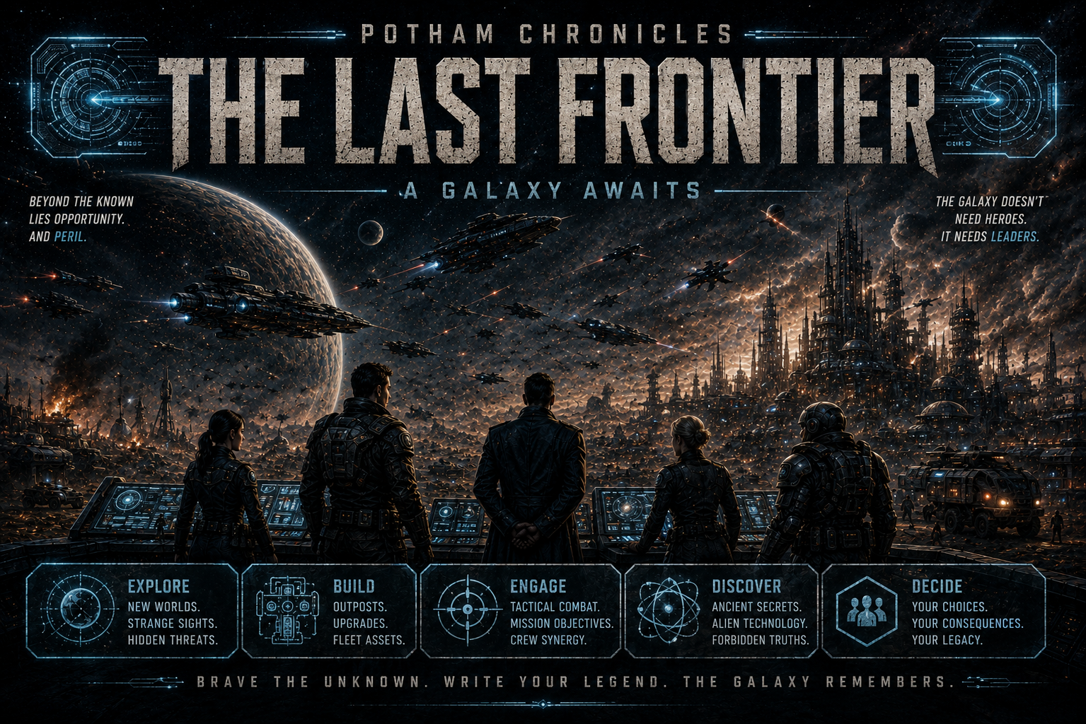 Potham Chronicles Last Frontier promotional artwork