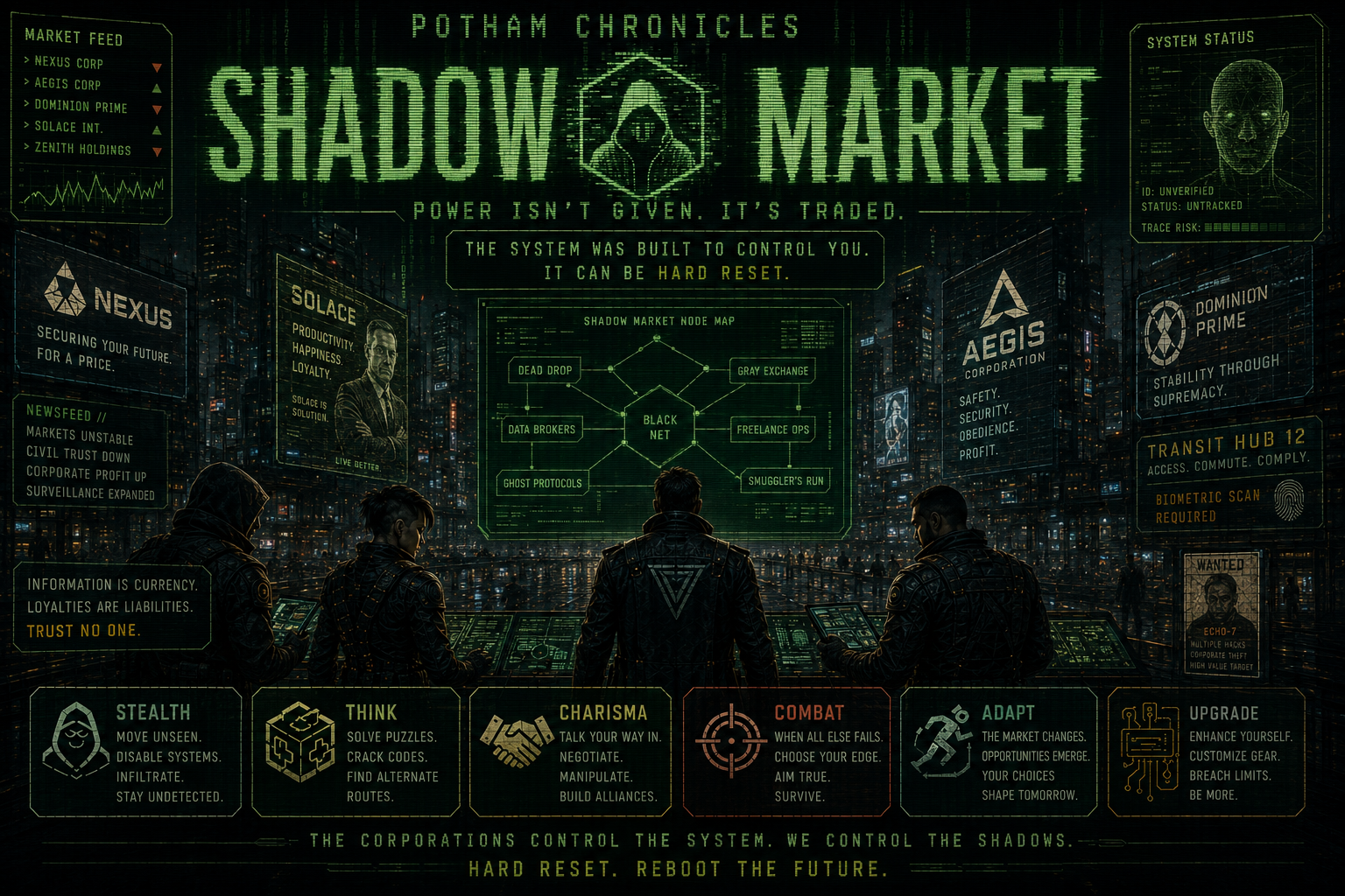 Shadow Market concept artwork
